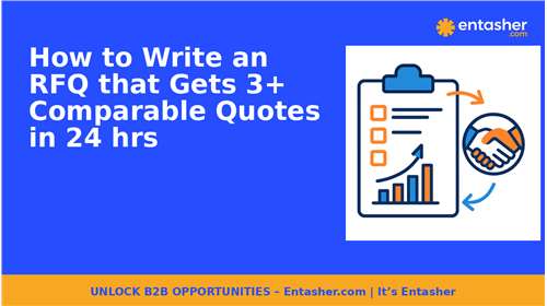 How to Write an RFQ in 2025 to Get 3+ Comparable Quotes in 24 Hours (Free Template)