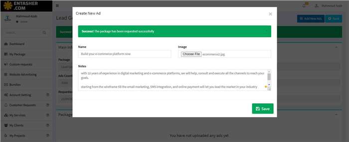 step 5 start adding visuals and content