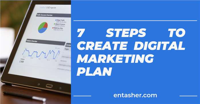 7 steps to create a digital marketing plan