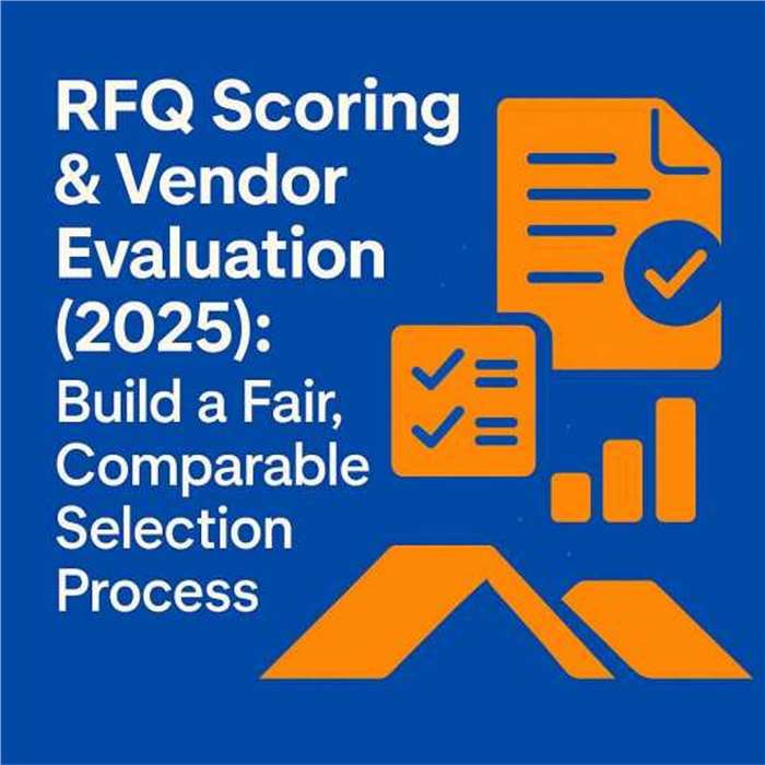 تقييم العروض ودرجات RFQ (2025): عملية مقارنة عادلة وسريعة